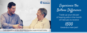 Beltone Difference promotion