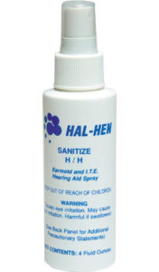 Halhen Sanitizer spray for hearing aids