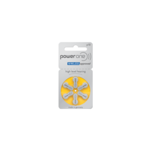 Size 10 Yellow Hearing aid Batteries
