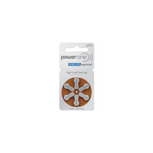 Size 312 Brown Hearing Aid Batteries